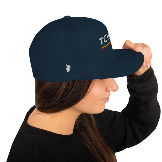 Tchad Embroidered Snapback Hat