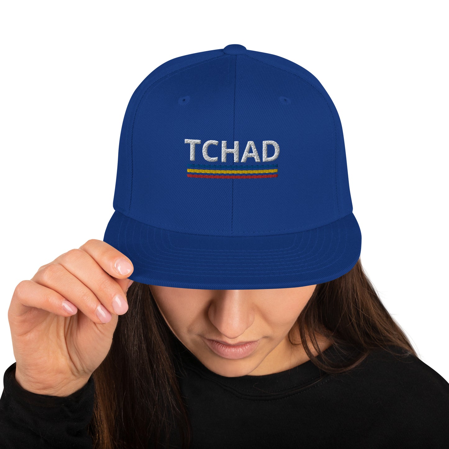 Tchad Embroidered Snapback Hat