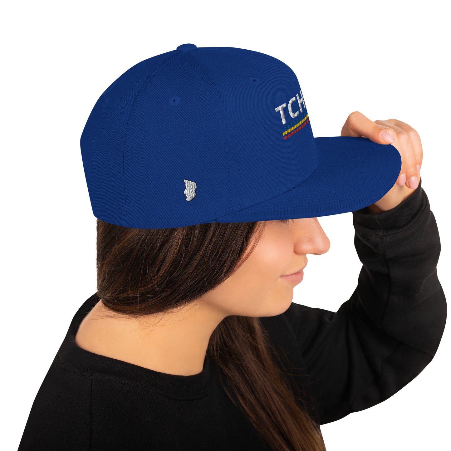 Tchad Embroidered Snapback Hat