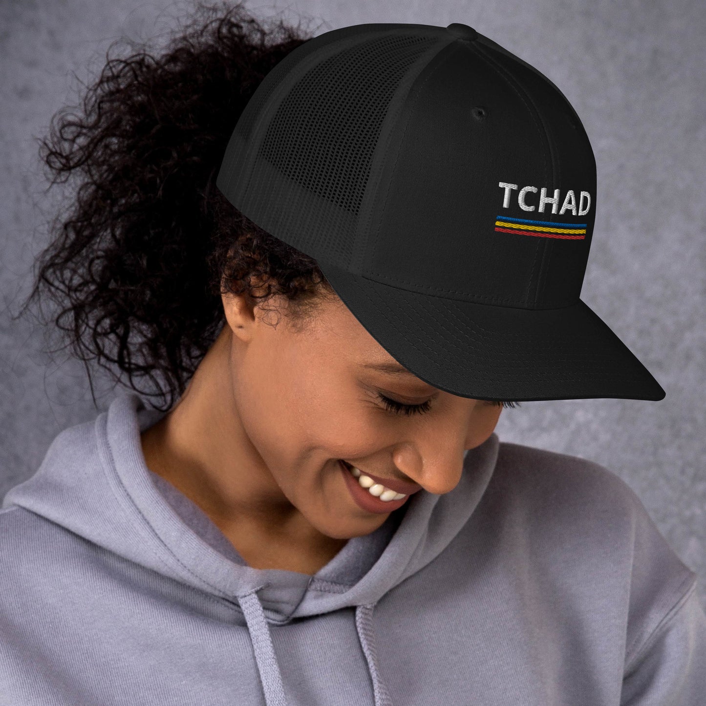 Tchad Embroidered Trucker Cap