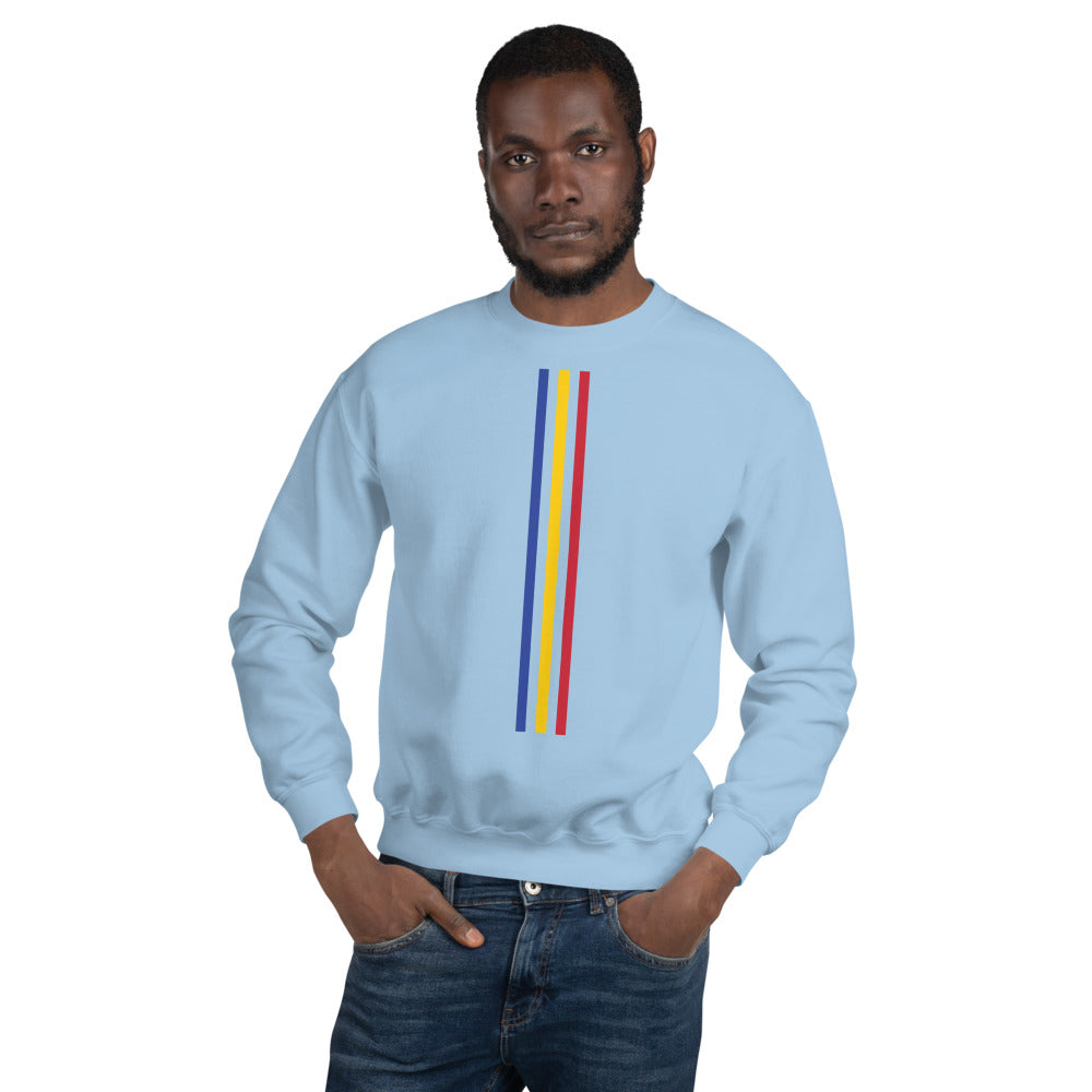 Three Lines Men Sweatshirt - Team Chad Clothing