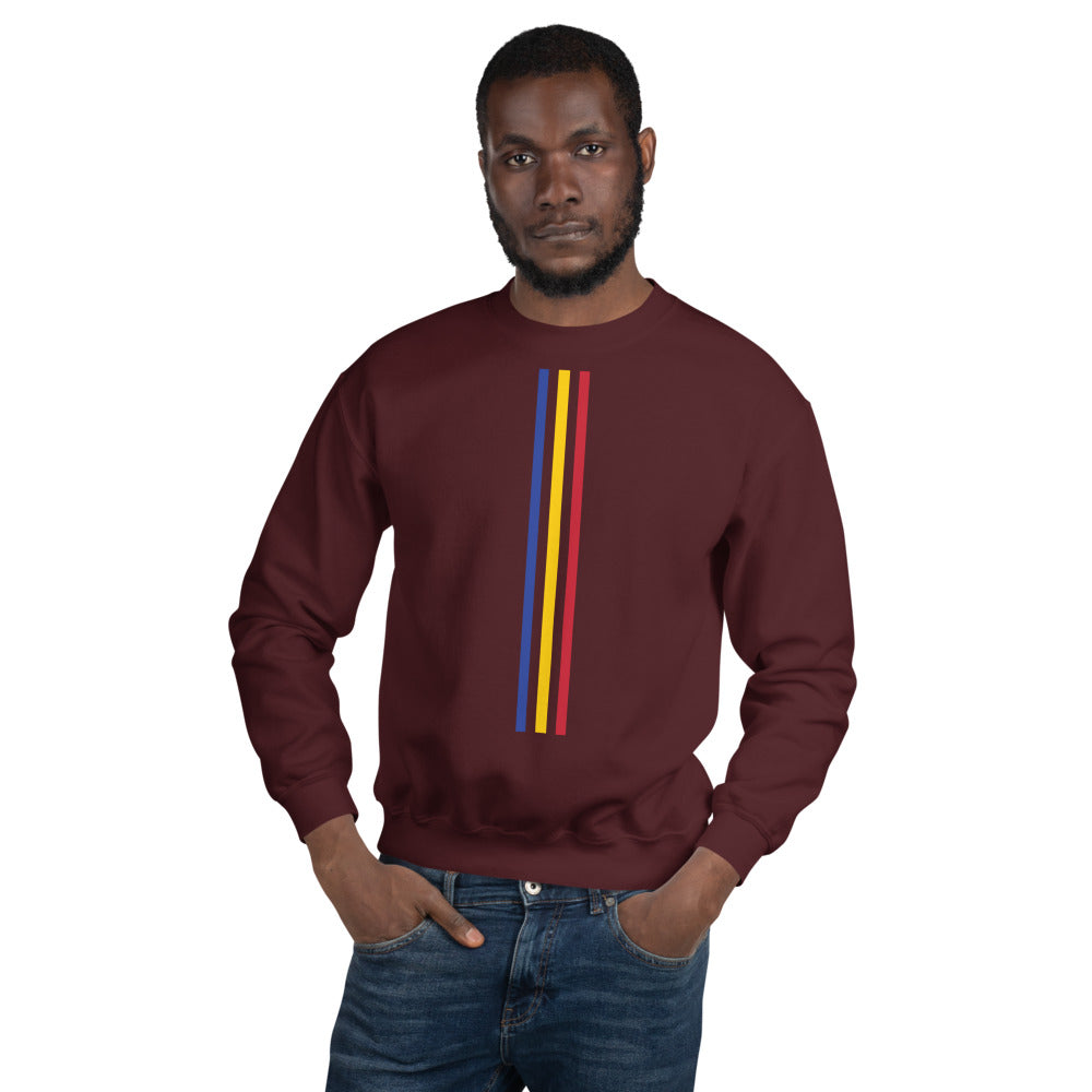 Three Lines Men Sweatshirt - Team Chad Clothing