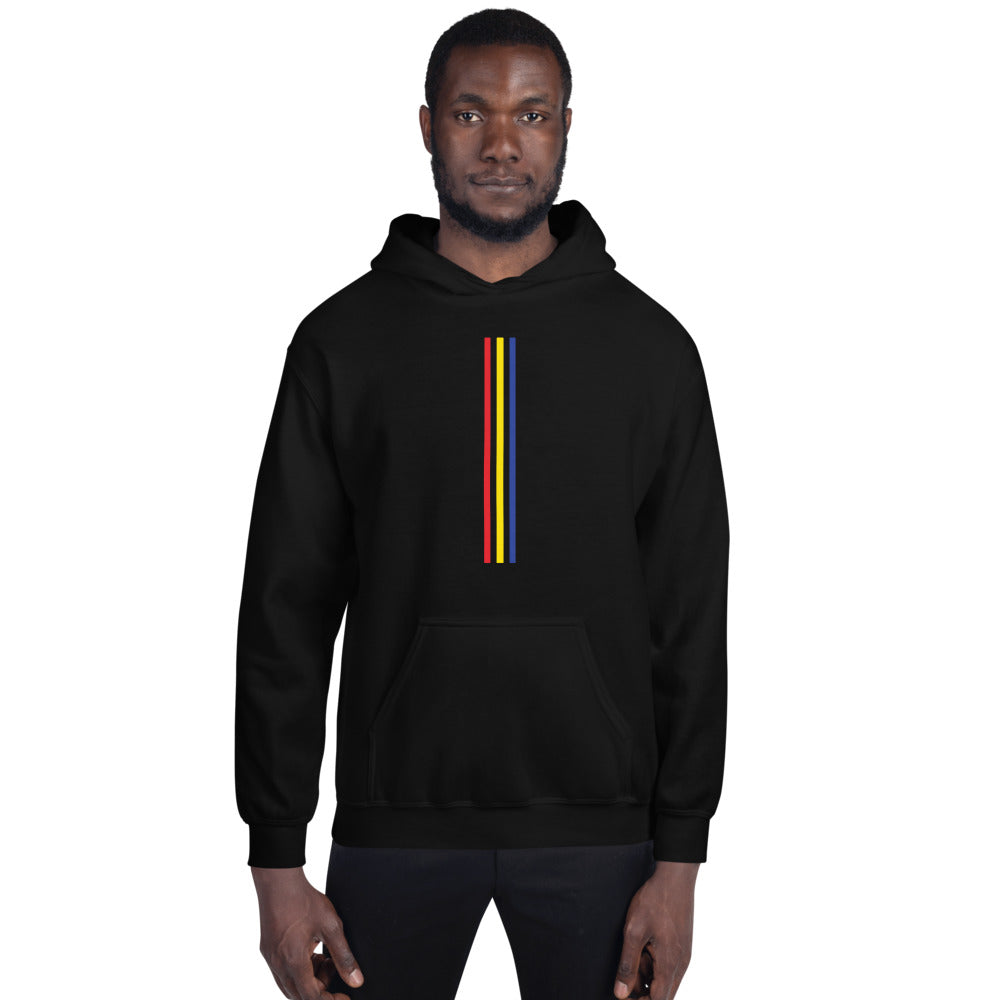 Three Lines Men Hoodie - Team Chad Clothing