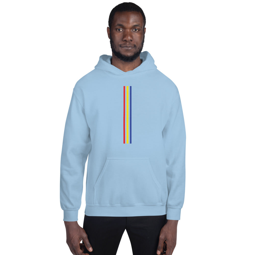 Three Lines Men Hoodie - Team Chad Clothing