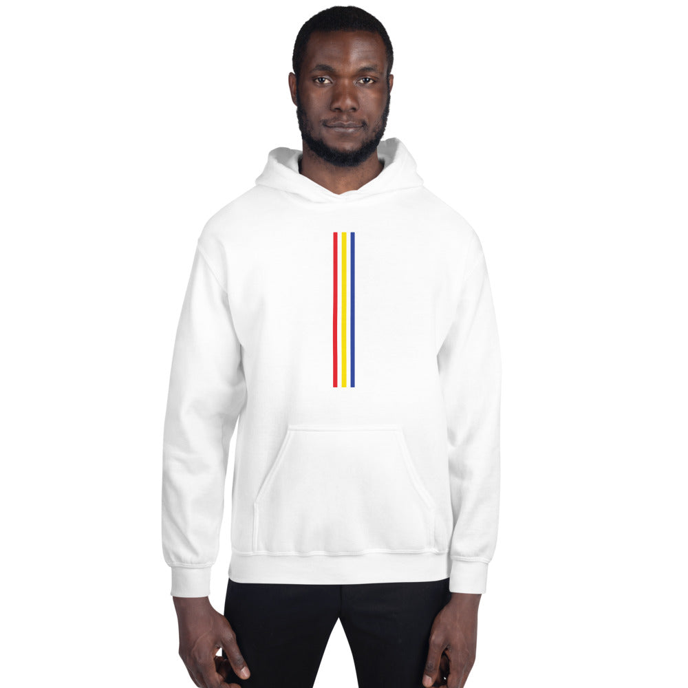 Three Lines Men Hoodie - Team Chad Clothing