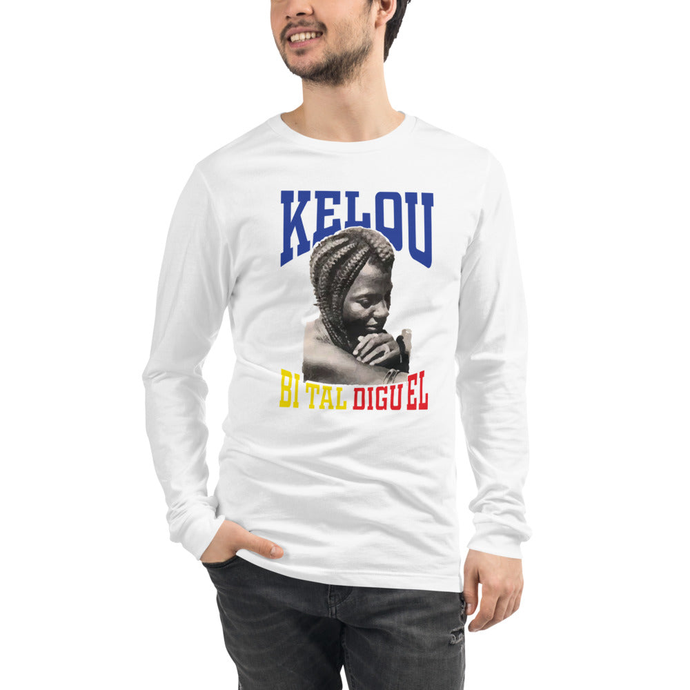 Kelou Men Long Sleeve T-Shirt - Team Chad Clothing