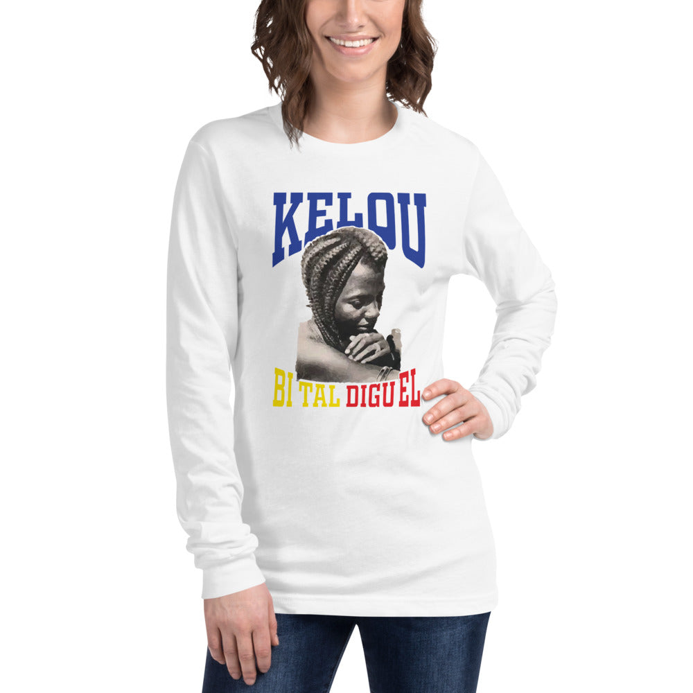 Kelou Women Long Sleeve T-Shirt - Team Chad Clothing