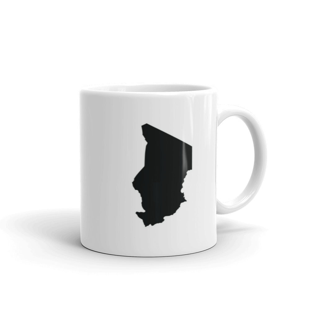 Chad Map Coffee Mug - Team Chad Clothing